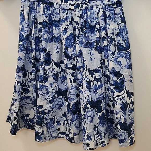 The A&F  Babydoll Emerson Poplin Puff Sleeve Mini Dress Size XS - Picture 10 of 16